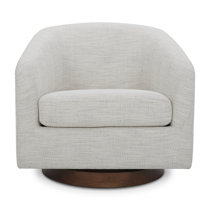 Modern Contemporary Swivel Rocker Barrel Chair AllModern